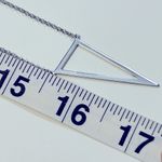 Elle  Sterling Silver Necklace and Earring Set Photo 8