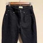 Madewell The Perfect Vintage Flare Jean in Sherborn Wash Black- Size 25P Petite Photo 6