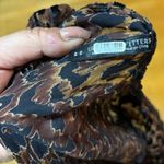 Urban Outfitters  Paige Burnout Leopard Print Preppy Boho Mini Wrap Dress M Photo 7