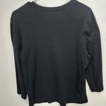 Three Dots EVELYN & ARTHUR collab 3 dots basic black 
Classic Black Women's Top XL Photo 3