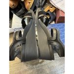 NEW SAS SEIGHT Heels Dress Sandal Black Size‎ 9.5 Narrow Leather WEDGE Buckle Photo 6