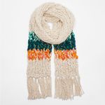 ZARA NWOT  MULTICOLORED  BRAIDED BLOGGERS FAV SCARF Photo 5