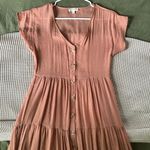 Blu Pepper Coral Midi Dress Photo 0