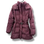 Lululemon Wunder Puff Waist Down Puffer Jacket in Cassis Plum Purple Sz 8 Photo 2