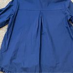 Zanzea blue button down shirt size large long sleeve Photo 7