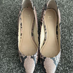 Marc Fisher Viviene pumps Snakeskin Pattern Block Heel Pumps Photo 1