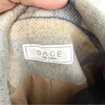 Sage The Label All the Way Plaid Coat size Large Photo 4