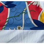 Vintage Mumu Robe Nightgown House Coat Disco 70s Grannycore Floral Womens Blue Size M Photo 5