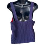 Pistola VIVIENNE CROCHET SWEATER TANK IN NAVY RAINBOW Photo 8