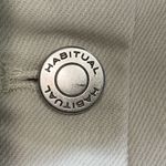 Habitual  Cream Textured Button Dress Size Large Photo 6