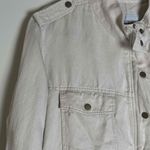 Rails Women's Beige Button Down Long Sleeve Utility Jacket Medium Photo 2
