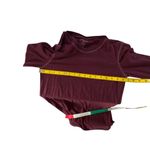 Bit & Bridle  long sleeved burgundy. Wt49 Photo 3