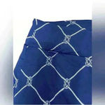 San Soleil Knotical Navy Ladies Small Capri ankle Pants Golf XL Blue Photo 3