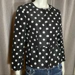 Loft Ann Taylor Polkadot Peplum Jacket Blazer Photo 1