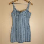 Forever 21  Bustier Denim Mini Dress size XS NWT Photo 2