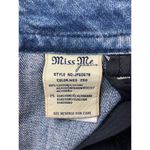 Miss Me Bootcut Womens Jeans Sz 27 Bling Rhinestone Distressed Denim Flap Pocket Photo 7