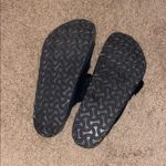 Birkenstock Black Fuzzy Birkenstocks Photo 2
