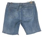 Paige Jax Cut Off Jean Shorts Mens 32 Light Wash Denim Stretch Raw Hem Casual Photo 3