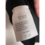 Classiques Entier  Black Knit Embellished Button Cardigan Sweater Size M Photo 4