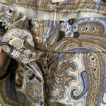 Ecco Paisley Brown Tan Wide Leg Pants Size 8 Photo 8