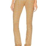 retrofete Desiree Pants in Caramel Silver Houndstooth Medium New Womens Knit Tan Photo 0