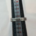 David Yurman  Black Onyx and Diamonds Petite Albion Cable Ring Photo 8