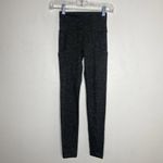 Aerie  The Hugger Green Heathered Pocket Athletic Leggings Size XS Photo 1