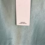 Lanston NWT Seafoam Green Bias Cut Mini Slip Dress Lined Metallic Sheen Green XS Photo 4