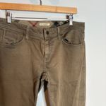 Burberry  Brit olive green Burrington Skinny Cropped Leg jeans Photo 1