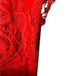 For Love & Lemons  Mariposa Mini Dress Lace V Neck‎ Bodycon Size XS Resortwear Photo 3