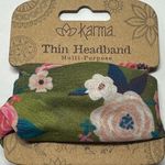 Karma Gifts Thin Headband, Garden #1055 Green Photo 0