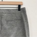 Talbots Chatham Button-Hem Ankle Gray Pants Size 6 Photo 4