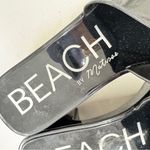Matisse Beach Black Rubber Slides Chunky Heel Womens 9 Sandal Casual Beachy Shoe Photo 1