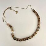 Loft  tortoise shell beaded long necklace Photo 4