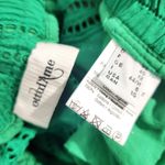 Ottod'Ame Green Eyelet Palazzo Pants Wide Leg Cutout Detail w/ Bloomers Size 8 Photo 11