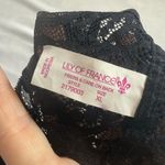 Lily Of France  Black Sexy Feminine Lace Bralette XL Photo 3