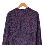 Equipment  Cornelia Button Down Blouse size Small Floral Print Long Sleeves Photo 6