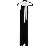 Ted Baker  Hilarny Maxi Column Dress with Bow Front US Size 4 Black Baker Size 1‎ Photo 2