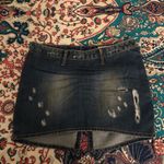 One Teaspoon  Mini Freelove Denim Skirt Photo 3