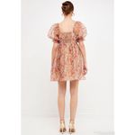 Endless Rose Puff Sleeve Mini Dress Photo 2