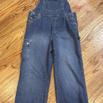 Gap Vintage  Denim Overalls Women's L Blue Carpenter Utility Adjustable Straps Photo 0