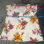 Old Navy  Women’s White Floral V-Neck Top Size XL (RN54023) Photo 12