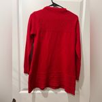 Tunic vintage Red Knit long top Size M Photo 1