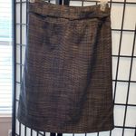 Black and white skirt with belt and pleats Photo 2