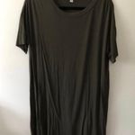Urban Outfitters Olive Green T-Shirt Dress Photo 0