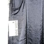 Nine West  XS black lace trim v-neck cami adjustable straps satin construction Photo 5