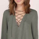 Tobi Better Off Olive Dress Dress M Photo 3