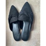 J.Crew  Pointed Toe Slip-On Loafers Black Suede Knotted 9 Preppy Yacht City Luxe Photo 4