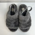 UGG  US 7 Fluff Yeah Slide Slippers Shoes Women Lightweight Platform Gray 1095119 Photo 7