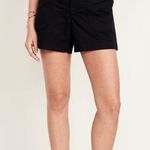 Old Navy  Women's High Waist OG Chino Black Shorts Photo 0
